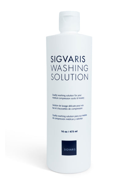 Sigvaris washing solution, soap for compression stockings, socks, Thunder Bay FootNurse