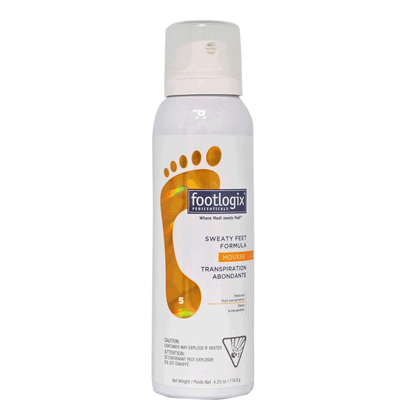 Footlogix, foot lotion for sweaty feet Thunder Bay, foam, FootNurse, footcare specialist